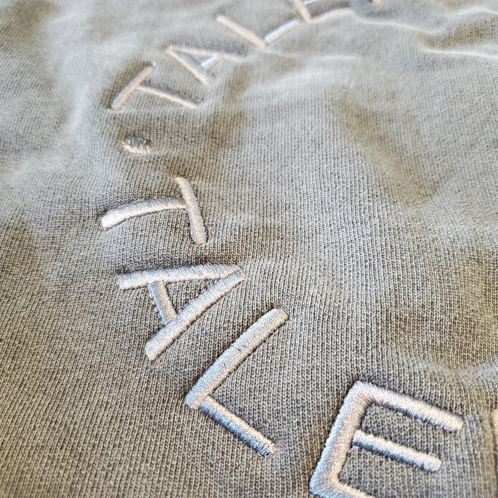 Talentless Heavyweight Gray Hoodie - Picture 10 of 13
